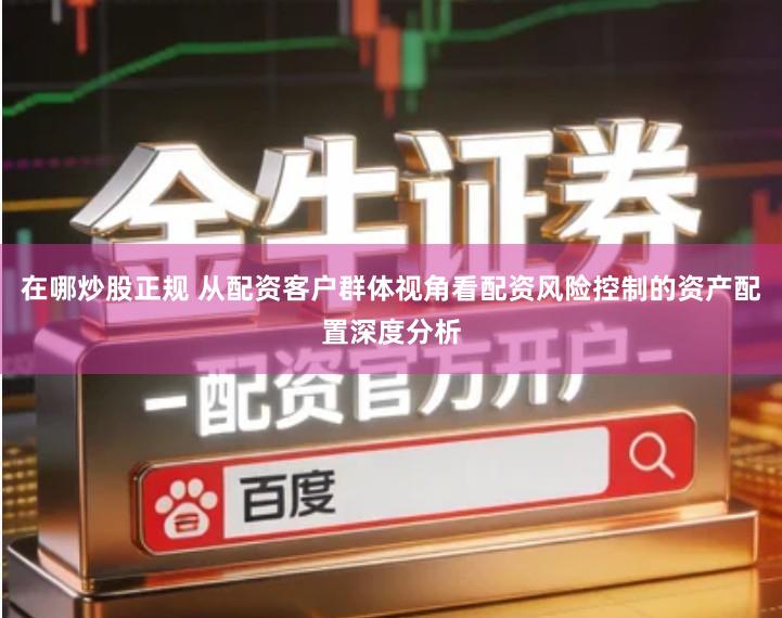 在哪炒股正规 从配资客户群体视角看配资风险控制的资产配置深度分析